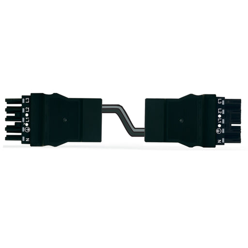 WAGO - Konfektionierte Leitung für steckbare Gebäudeinstallation konfekt.Verbindungsleitung 771-8995/018-301 Eca,Buchse Stecker