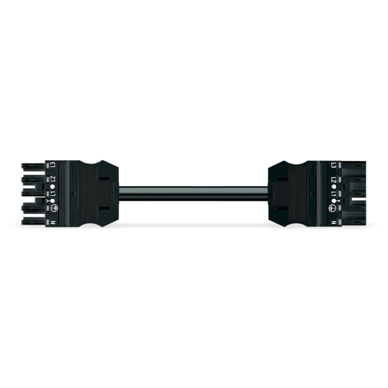 WAGO - Konfektionierte Leitung für steckbare Gebäudeinstallation konfekt.Verbindungsleitung 771-9295/016-701 B2ca,Buchse Stecker