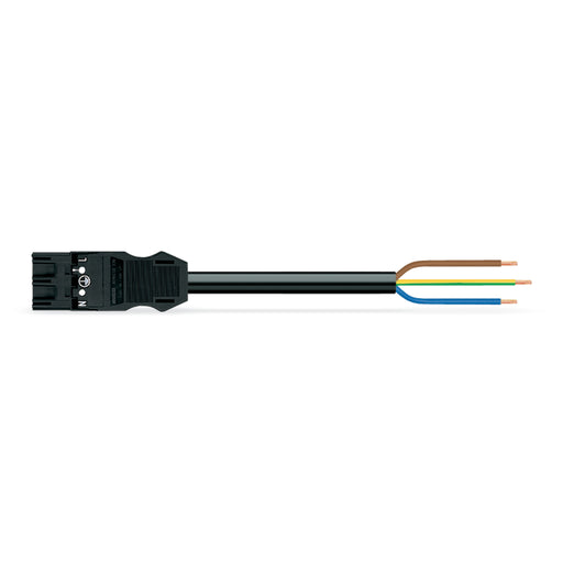 WAGO - Konfektionierte Leitung für steckbare Gebäudeinstallation konfekt. Anschlussleitung 771-9993/3216-601 Eca,Stecker