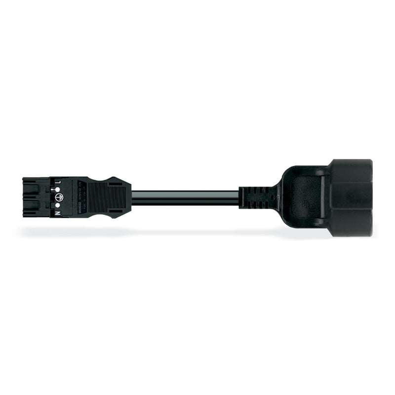 WAGO - Konfektionierte Leitung für steckbare Gebäudeinstallation konfekt. Übergangsleitung 771-9993/406-302 Eca,Stecker