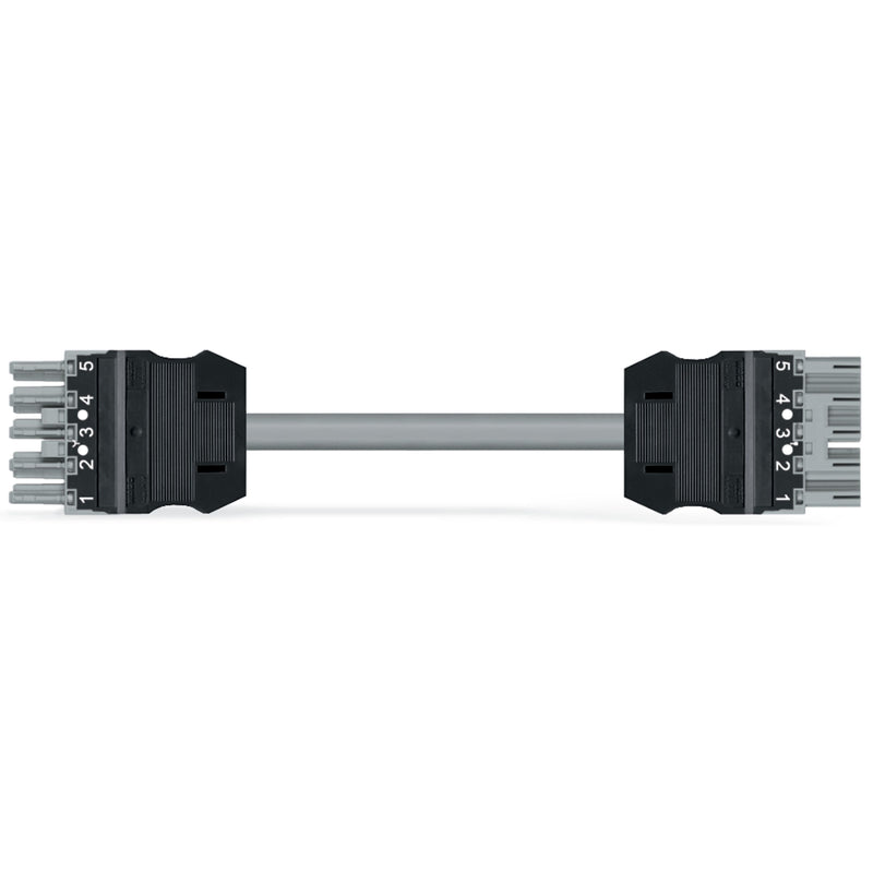 WAGO - Konfektionierte Leitung für steckbare Gebäudeinstallation konfekt.Verbindungsleitung 771-9995/005-803 Eca,Buchse Stecker