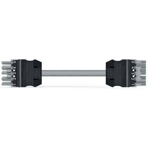 WAGO - Konfektionierte Leitung für steckbare Gebäudeinstallation konfekt.Verbindungsleitung 771-9995/005-803 Eca,Buchse Stecker