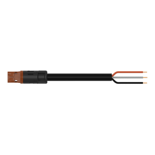WAGO - Konfektionierte Leitung für steckbare Gebäudeinstallation konfekt. Anschlussleitung 774-9973/206-605 Eca,Stecker