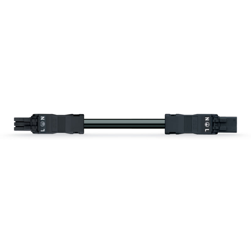 WAGO - Konfektionierte Leitung für steckbare Gebäudeinstallation konfekt.Verbindungsleitung 891-8993/016-201 Eca,Buchse Stecker