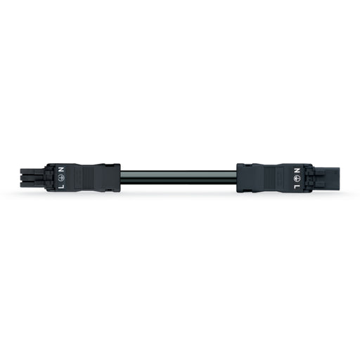WAGO - Konfektionierte Leitung für steckbare Gebäudeinstallation konfekt.Verbindungsleitung 891-8993/016-201 Eca,Buchse Stecker