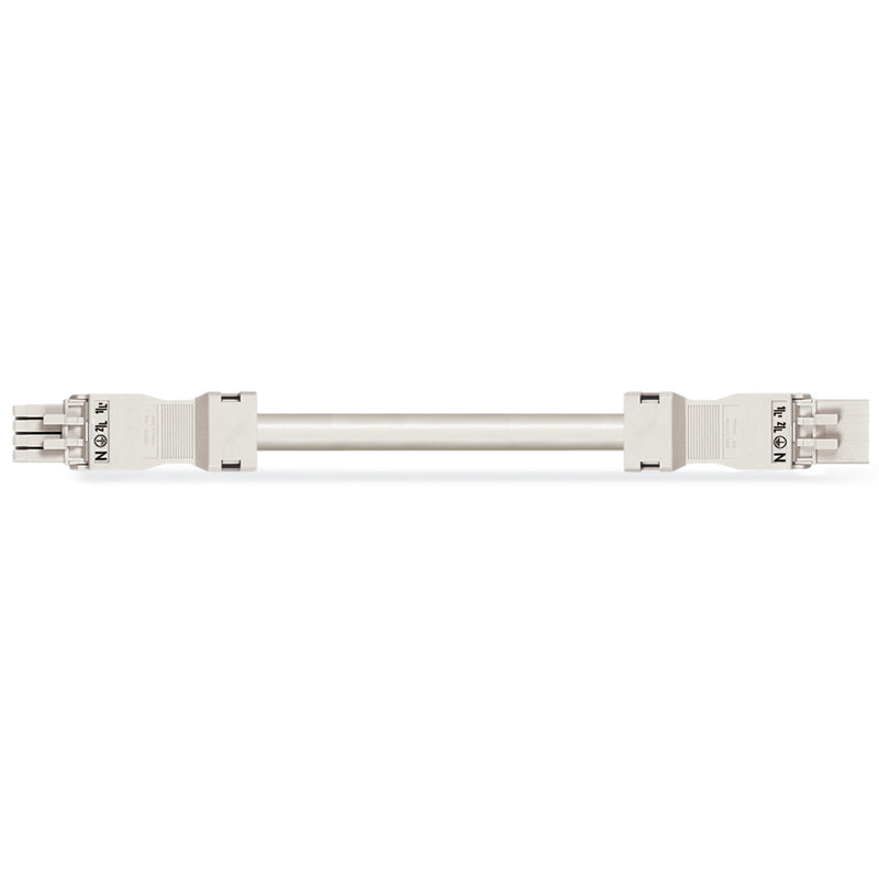 WAGO - Konfektionierte Leitung für steckbare Gebäudeinstallation konfekt.Verbindungsleitung 891-8994/016-702 Eca,Buchse Stecker