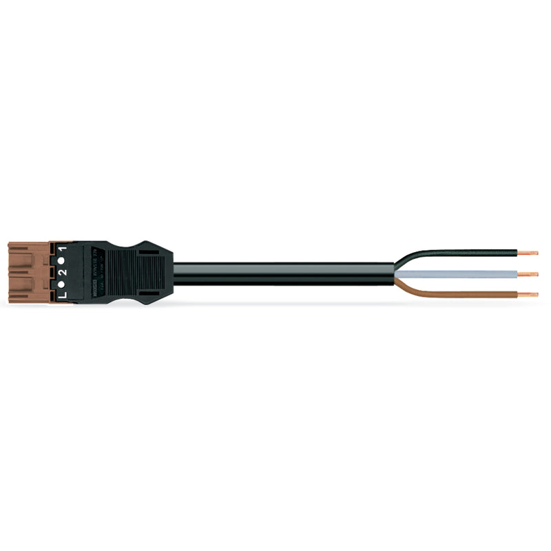 WAGO - Konfektionierte Leitung für steckbare Gebäudeinstallation konfekt. Anschlussleitung 771-9273/216-805 B2ca,Stecker