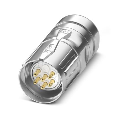 Phoenix Contact - Rundsteckverbinder, feldkonfektionierbar (Industriesteckverbinder) Kabelsteckverbinder CA-06P1N8A80DNSX − 1 Stück