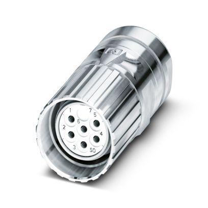 Phoenix Contact - Rundsteckverbinder, feldkonfektionierbar (Industriesteckverbinder) Kabelsteckverbinder CA-06S1N1280DNX