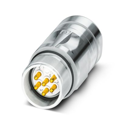 Phoenix Contact - Rundsteckverbinder, feldkonfektionierbar (Industriesteckverbinder) Kupplungssteckverbinder CA-09P1N8A90DNX − 1 Stück