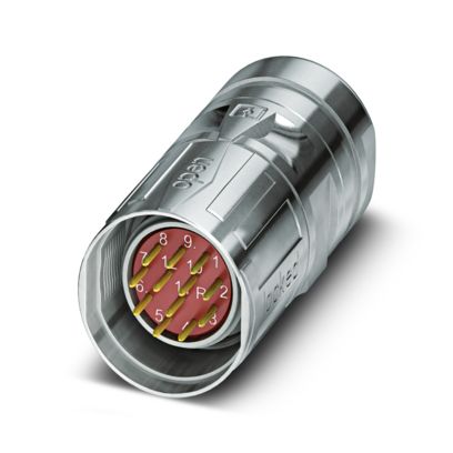 Phoenix Contact - Rundsteckverbinder, feldkonfektionierbar (Industriesteckverbinder) Kabelsteckverbinder CA-12M1N8A8503SX − 1 Stück