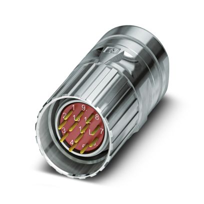 Phoenix Contact - Rundsteckverbinder, feldkonfektionierbar (Industriesteckverbinder) Kabelsteckverbinder CA-12M1N8A85DUX − 1 Stück