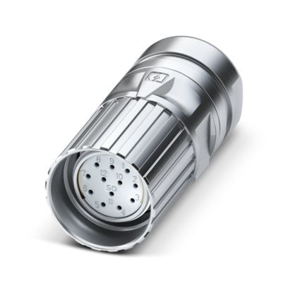 Phoenix Contact - Rundsteckverbinder, feldkonfektionierbar (Industriesteckverbinder) Kabelsteckverbinder CA-12S2N8A8007X − 1 Stück