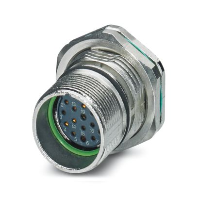 Phoenix Contact - Rundsteckverbinder, Einbau (ohne Leitung) Gerätesteckverbinder CA-1RS1N8AHZ00X Hinterwand − 1 Stück