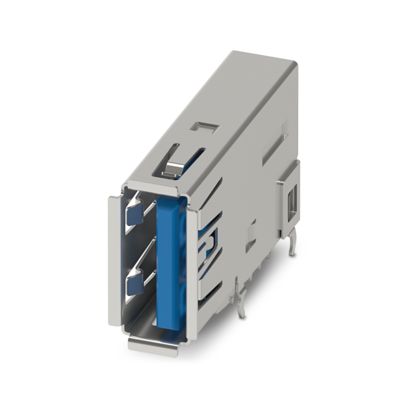 Phoenix Contact - Leiterplattensteckverbinder USB-Leiterplatten CUC-USB3.0-J#1332636 Steckverbinder − 100 Stück