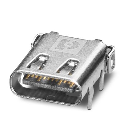 Phoenix Contact - Leiterplattensteckverbinder USB-Leiterplatten CUC-USB3.1-J#1332643 Steckverbinder − 800 Stück