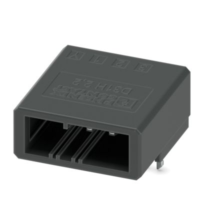 Phoenix Contact - Leiterplattensteckverbinder Leiterplatten-Grundleiste D31H 2,2/ 3-H-3,81-Y − 100 Stück