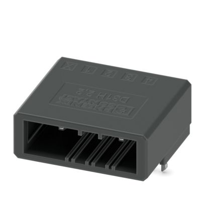 Phoenix Contact - Leiterplattensteckverbinder Leiterplatten-Grundleiste D31H 2,2/ 4-H-3,81-X − 50 Stück