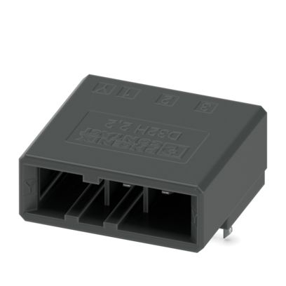 Phoenix Contact - Leiterplattensteckverbinder Leiterplatten-Grundleiste D32H 2,2/ 3-H-5,08-Y − 100 Stück