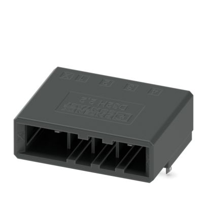 Phoenix Contact - Leiterplattensteckverbinder Leiterplatten-Grundleiste D32H 2,2/ 4-H-5,08-X − 50 Stück