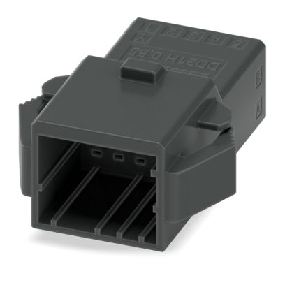 Phoenix Contact - Kabelsteckverbinder für Leiterplattensteckverbinder Durchführungsstecker DD21H 0,85/1#1378112 − 50 Stück