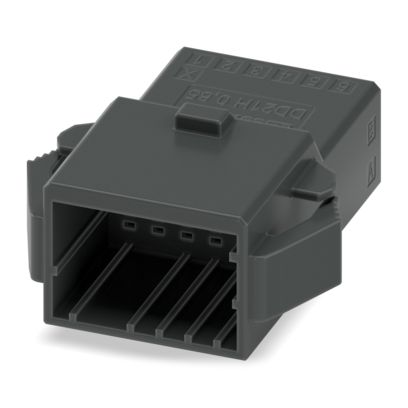 Phoenix Contact - Kabelsteckverbinder für Leiterplattensteckverbinder Durchführungsstecker DD21H 0,85/1#1378339 − 50 Stück