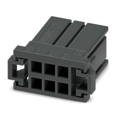 Phoenix Contact - Kabelsteckverbinder für Leiterplattensteckverbinder Leiterplattenstecker DD31PC 2,2/ 6-3,81-X − 50 Stück