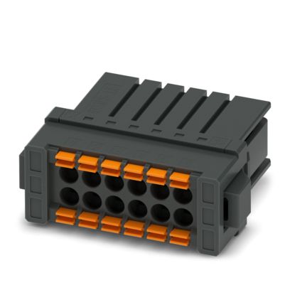 Phoenix Contact - Kabelsteckverbinder für Leiterplattensteckverbinder Leiterplattenstecker DD31PS 1,5/12-3,81-X − 50 Stück