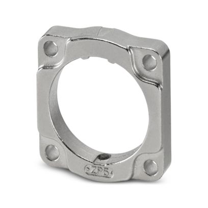 Phoenix Contact - Modularer Steckverbinder (Industriesteckverbinder) Vierkantmontageflansch FLANGE-M17PRO