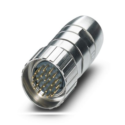 Phoenix Contact - Rundsteckverbinder, feldkonfektionierbar (Industriesteckverbinder) Kabelsteckverbinder HC-26P1N8A80DUX − 12 Stück