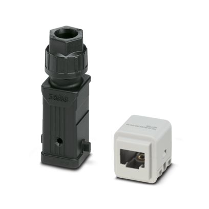 Phoenix Contact - Rechtecksteckverbinder, Set (Industriesteckverbinder) Steckverbinder-Set HC-STA-RJ45P#1249556