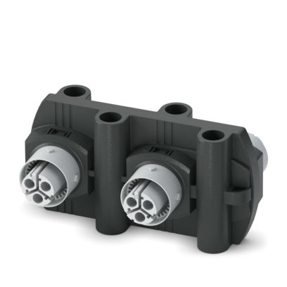 Phoenix Contact - Kompaktverteiler für steckbare Gebäudeinstallation H-Verteiler IPD H 3P2,5 BK
