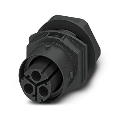 Phoenix Contact - Geräteanschluss für steckbare Gebäudeinstallation Wanddurchführung IPD W 3P2,5 F M20 BK