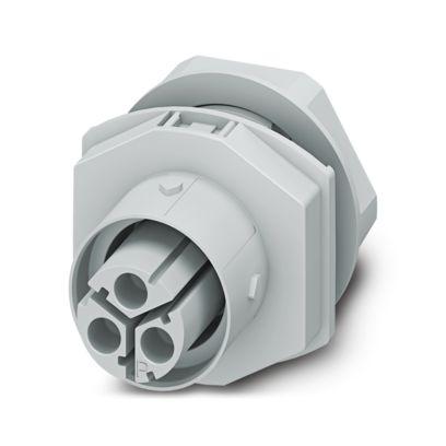 Phoenix Contact - Geräteanschluss für steckbare Gebäudeinstallation Wanddurchführung IPD W 3P2,5 F M25 GY