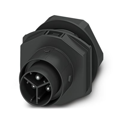 Phoenix Contact - Geräteanschluss für steckbare Gebäudeinstallation Wanddurchführung IPD W 3P2,5 M M25 BK