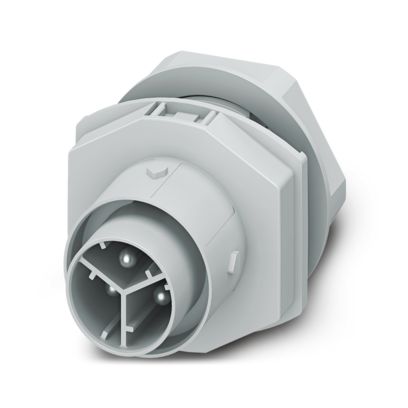 Phoenix Contact - Geräteanschluss für steckbare Gebäudeinstallation Wanddurchführung IPD W 3P2,5 M M25 GY