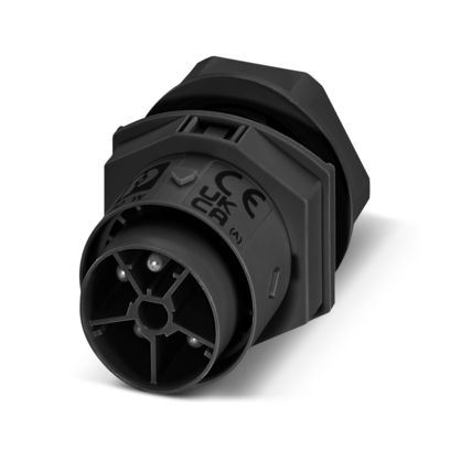 Phoenix Contact - Geräteanschluss für steckbare Gebäudeinstallation Wanddurchführung IPD W 5P2,5 M M25 BK