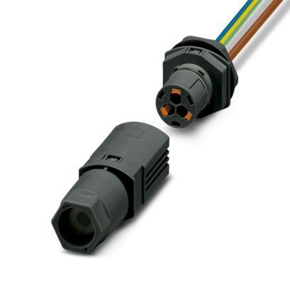 Phoenix Contact - Geräteanschluss für steckbare Gebäudeinstallation Wanddurchführung IPD WD 3P2,5#1047359
