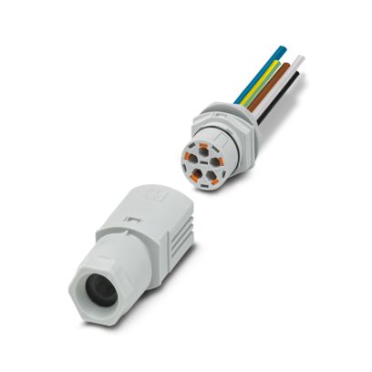 Phoenix Contact - Geräteanschluss für steckbare Gebäudeinstallation Wanddurchführung IPD WD 5P2,5#1047360