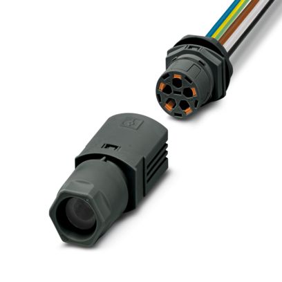 Phoenix Contact - Geräteanschluss für steckbare Gebäudeinstallation Wanddurchführung IPD WD 5P2,5#1047363
