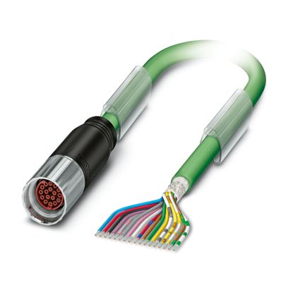 Phoenix Contact - Energiekabel < 1 kV, für ortsveränderlichen Einsatz Kabelstecker K-17 - OE/5,#1261276 kunststoffumspritzt  − 2 Stück