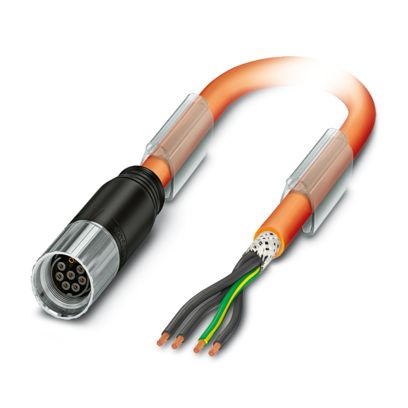 Phoenix Contact - Energiekabel < 1 kV, für ortsveränderlichen Einsatz Kabelstecker K-7E - OE/2,#1245260 kunststoffumspritzt − 2 Stück