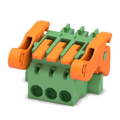 Phoenix Contact - Kabelsteckverbinder für Leiterplattensteckverbinder Leiterplattenstecker LPC 1,5/ 3-S#1849201 − 50 Stück