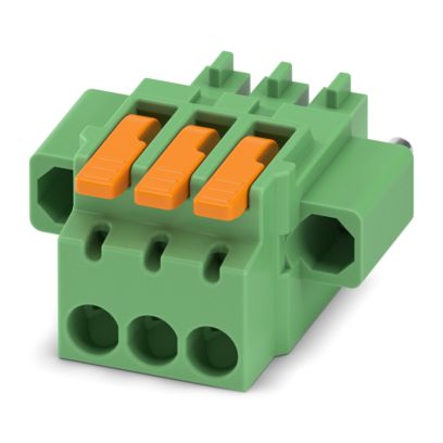 Phoenix Contact - Kabelsteckverbinder für Leiterplattensteckverbinder Leiterplattenstecker LPC 1,5/ 3-STF-3,81 − 50 Stück