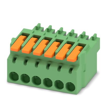 Phoenix Contact - Kabelsteckverbinder für Leiterplattensteckverbinder Leiterplattenstecker LPC 1,5/ 6-ST-3,81 − 50 Stück
