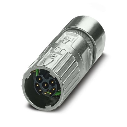Phoenix Contact - Rundsteckverbinder, feldkonfektionierbar (Industriesteckverbinder) Kabelsteckverbinder M17-08P1N8A8003S