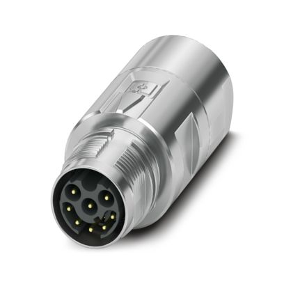 Phoenix Contact - Rundsteckverbinder, feldkonfektionierbar (Industriesteckverbinder) Kupplungssteckverbinder M17-08P1N8A9002S