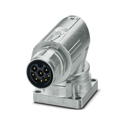 Phoenix Contact - Rundsteckverbinder, Einbau (ohne Leitung) Gerätesteckverbinder M17-08P1N8AA600S Vorderwand