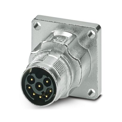 Phoenix Contact - Rundsteckverbinder, Einbau (ohne Leitung) Gerätesteckverbinder M17-08P1N8AW600S Vorderwand − 1 Stück
