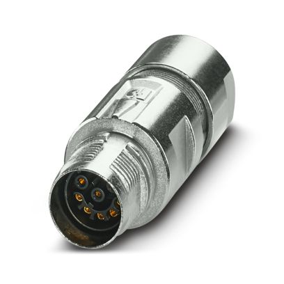 Phoenix Contact - Rundsteckverbinder, feldkonfektionierbar (Industriesteckverbinder) Kupplungssteckverbinder M17-08S1N8A9004S